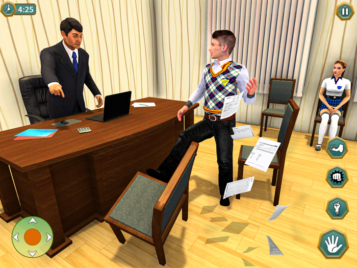 High School Boys Bully Fight