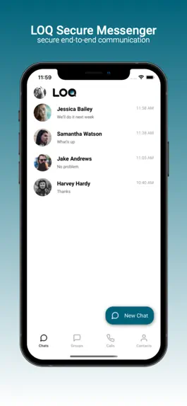 Game screenshot LOQ Secure Messenger mod apk
