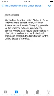 did you know: us constitution iphone screenshot 4
