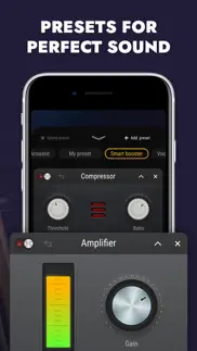 volume booster: audio speaker iphone screenshot 2