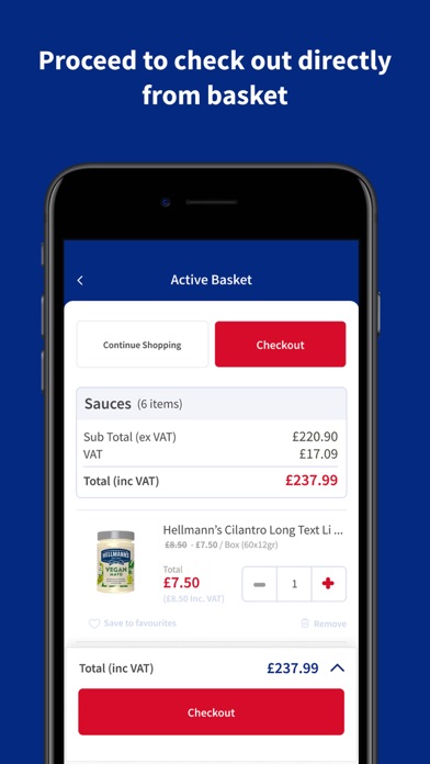 Romega Foods Screenshot