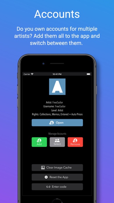 Screenshot 1 of ART-CTRL App