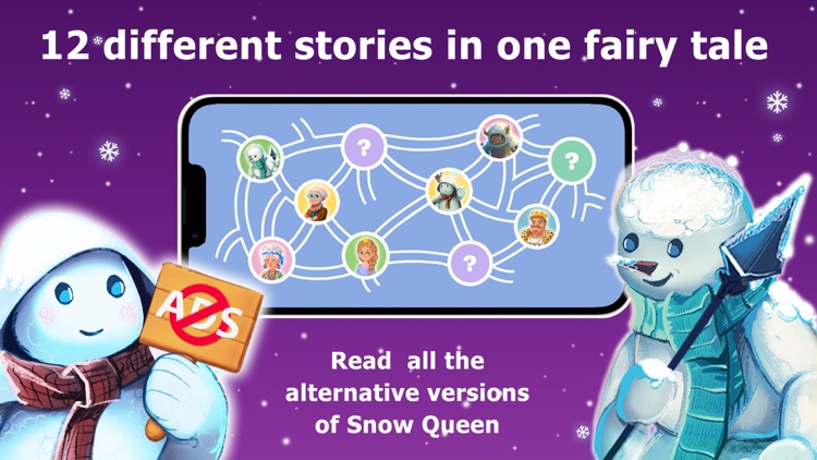 Snow Queen Fairy Tale For Kids screenshot-3
