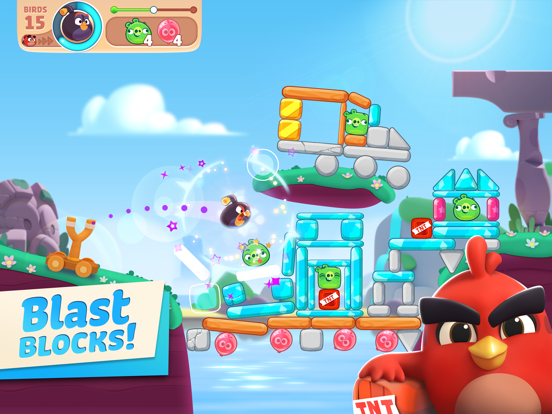 Screenshot #1 for Angry Birds Journey