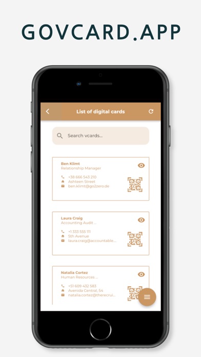 Govcard.app Screenshot