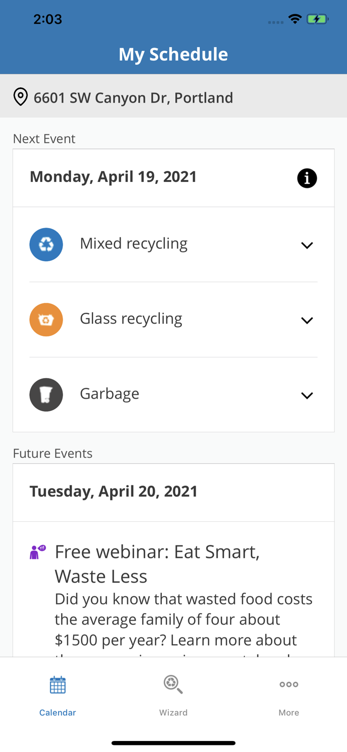 Garbage and Recycling Day