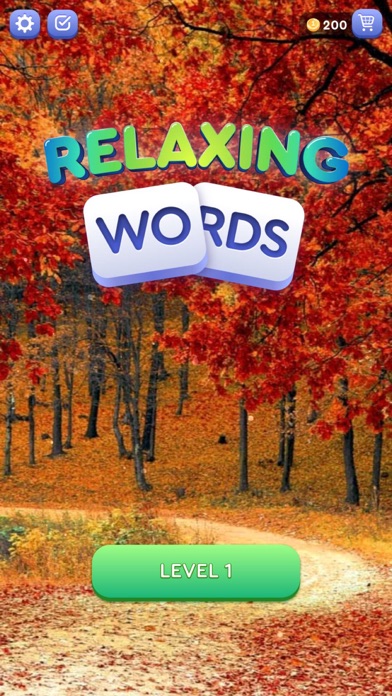 Relaxing Words - Word Puzzles Screenshot