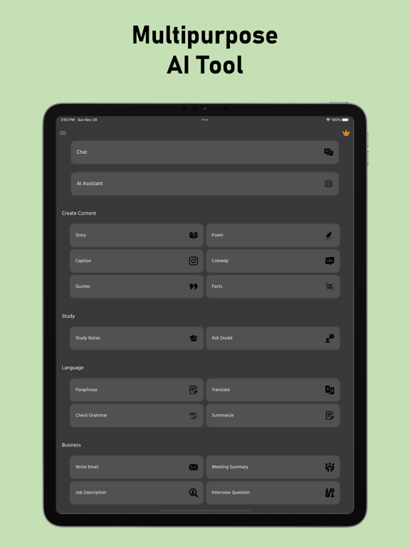 Screenshot #4 pour AI Tools, AI Writing Assistant