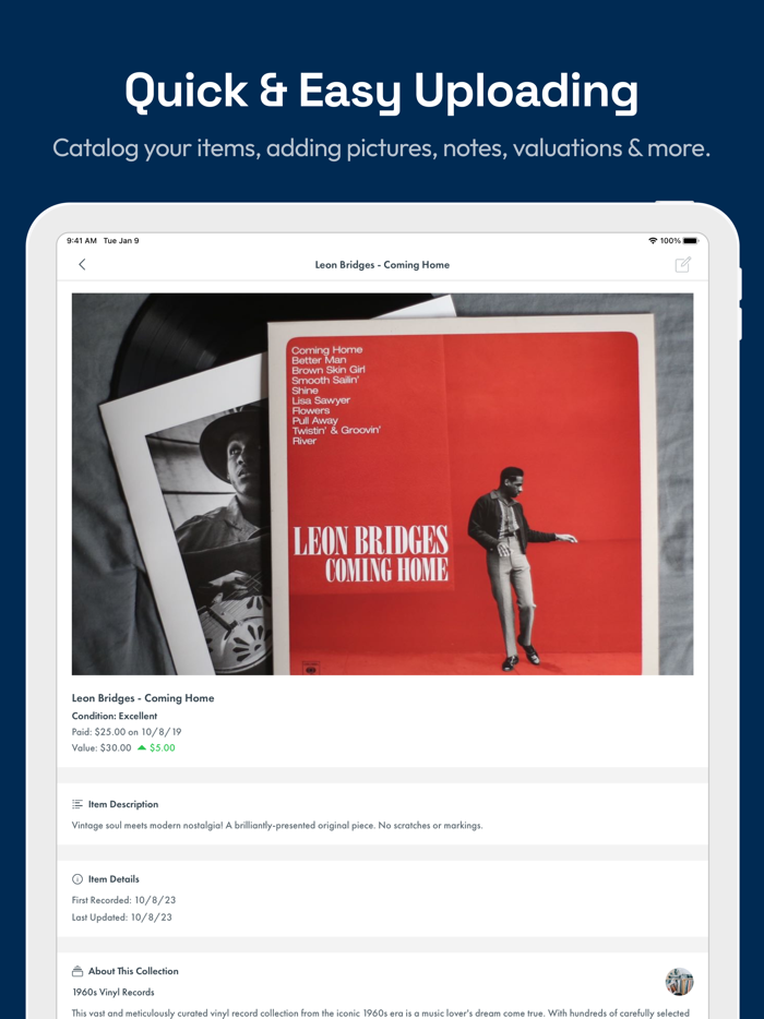 Folio Collectibles Tracker