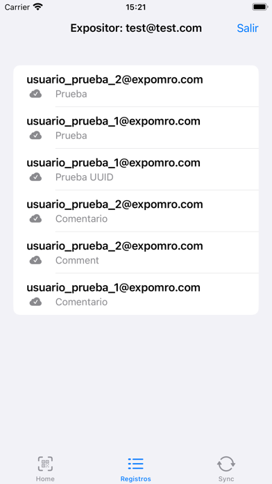 CCI Expositores Screenshot