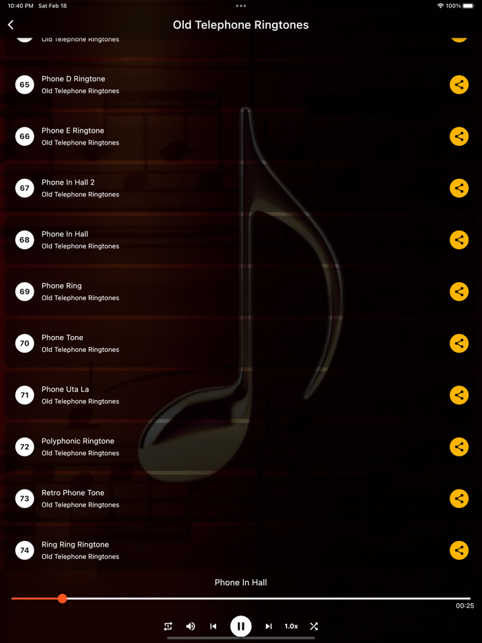 Old Telephone Ringtones
