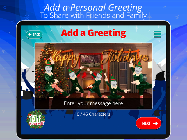 ElfYourself® Screenshot