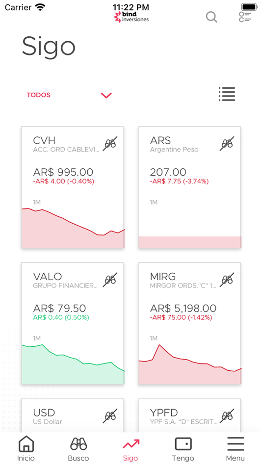 #2. Bind Inversiones (iOS) 由: Grupo Bind Banco Industrial