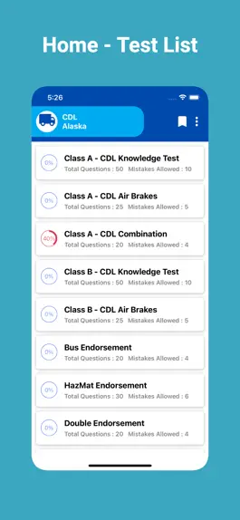 Game screenshot Alaska CDL Prep Test mod apk