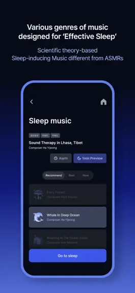 Game screenshot 잘자, 수면에 특화된 음악 및 가이드 앱 hack