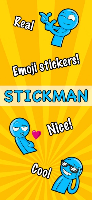 Stickman Por Favor Sticker by Fusion Codices for iOS & Android