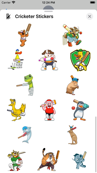 Screenshot #3 pour Cricketer Stickers