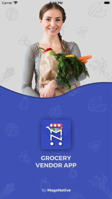 Magenative Grocery Seller app Screenshot