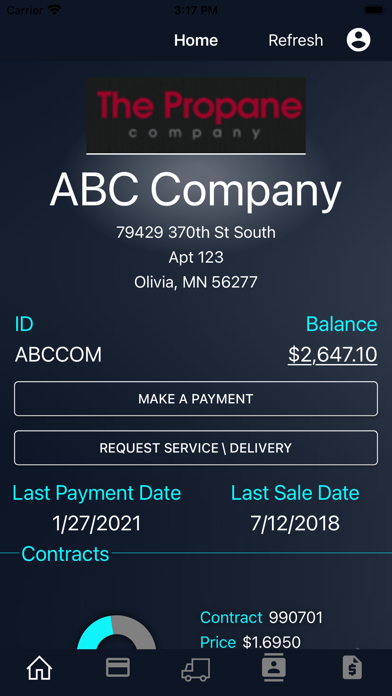 The Propane Company Screenshot