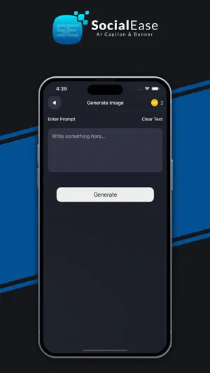 SocialEase:AI Caption & Banner screenshot 4
