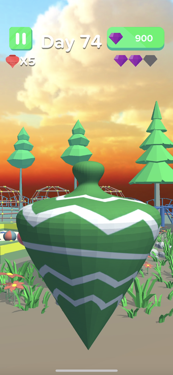 SpinTop – Physics Spinning Top