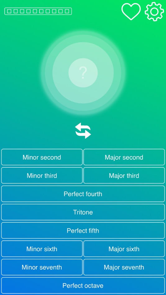 #2. Intervals: ear training tutor (iOS) By: Dmitry Zaika