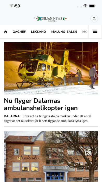 Siljan News Screenshot