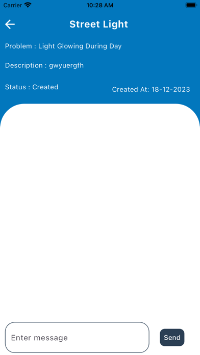GNIDA Street Light App Screenshot