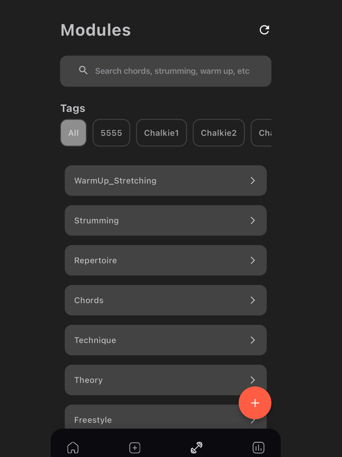 JHG Practice Routines