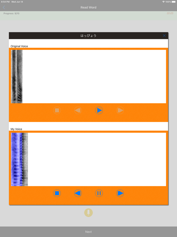 Japanese Sound of Kana Letter
