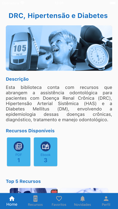 DRC Hipertensão e Diabetes Screenshot