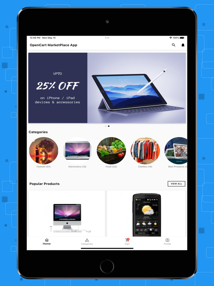 OpenCart Multi Vendor  App