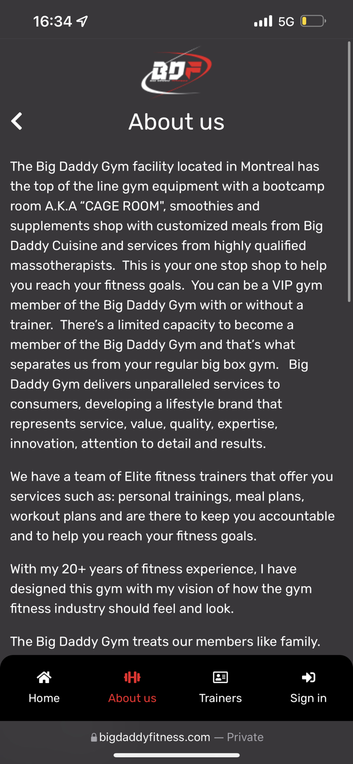 Big Daddy Fitness
