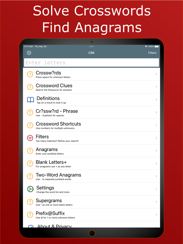 Crossword Solver King