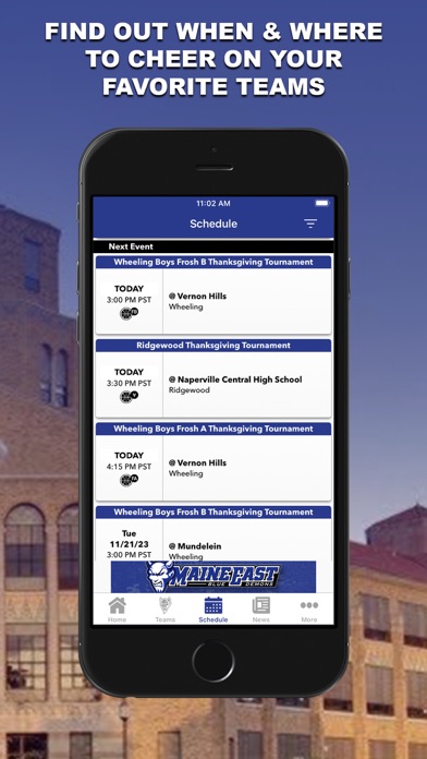 Maine East Blue Demons Screenshot