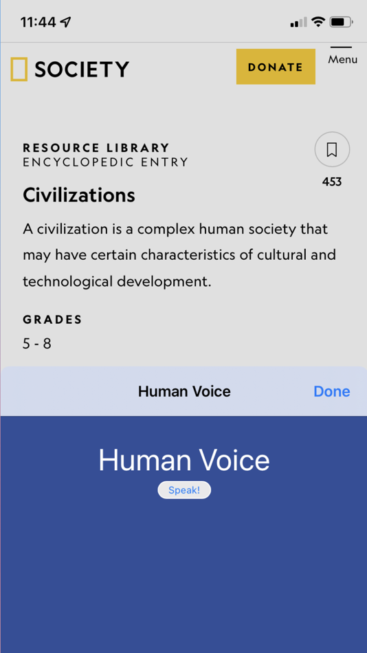 HumanVoice - Text to Voiceover - 1.2 - (iOS)