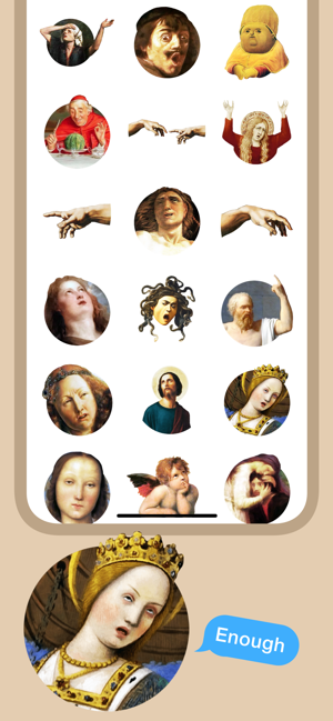 ‎Classic Art Stickers Screenshot