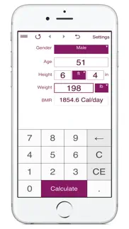 tdee calculator + bmr + bmi iphone screenshot 4