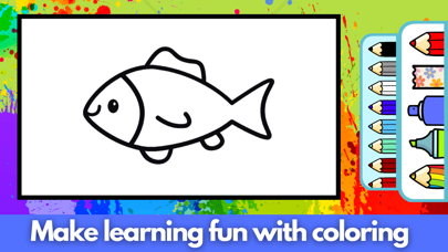 Little Picasso Coloring Games Screenshot