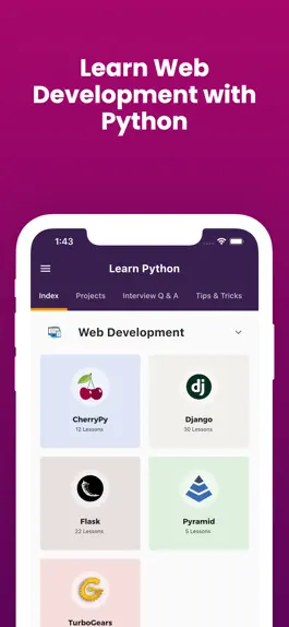 Game screenshot Learn Python Development hack