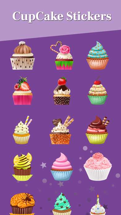 Cupcake Stickers!! Screenshot