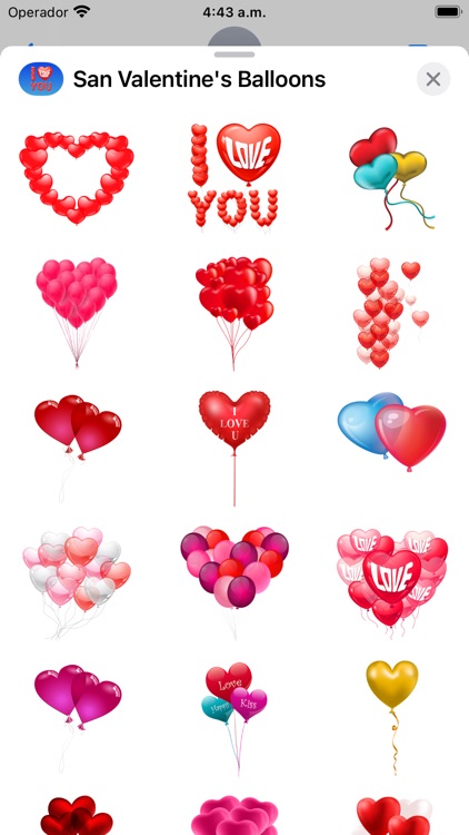 San Valentine’s Balloons
