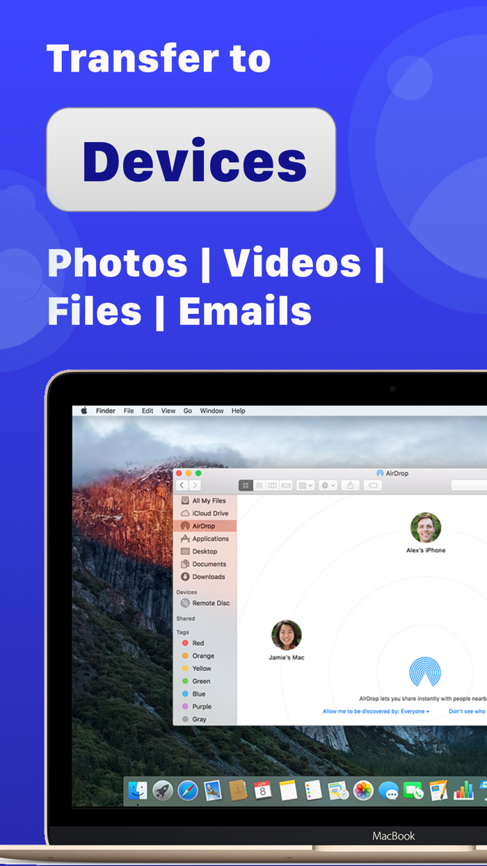 Air file drop - Sharedrop