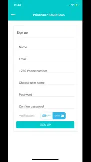 print24x7 seqr scan iphone screenshot 4