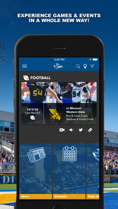 UNK Athletics Screenshot