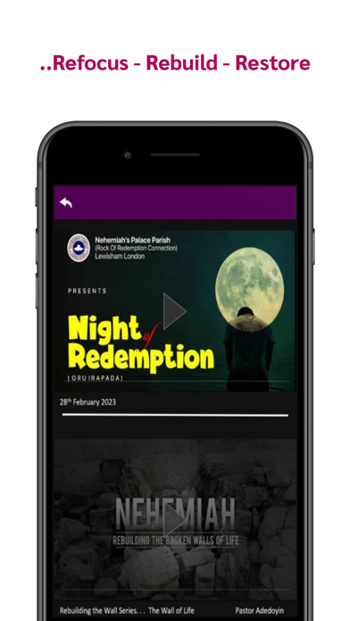 RCCG-Nehemiah's Palace Parish Screenshot