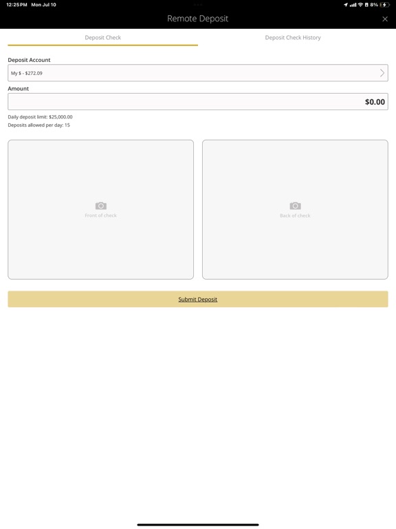 Progressive Bank iPad screenshot 5 - Finance app