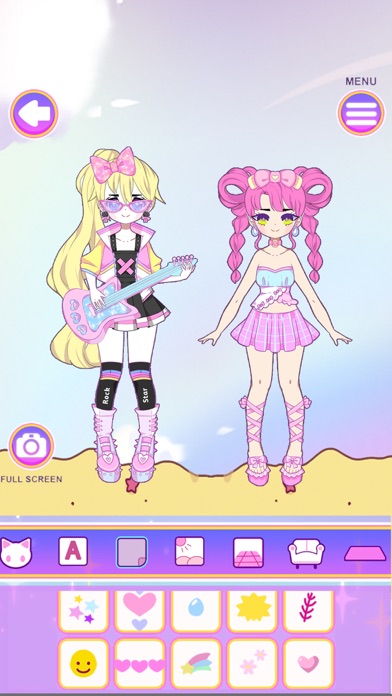 Moon Story - Dress Up Girl Screenshot