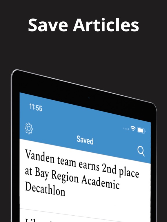 Vacaville Reporter iPad screenshot 4 - News app