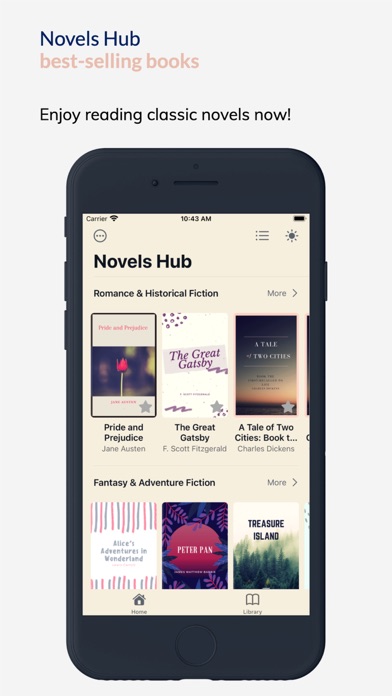 ClassicReads: Novels & Fiction Screenshot